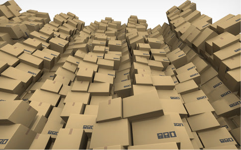 Everything is in boxes!