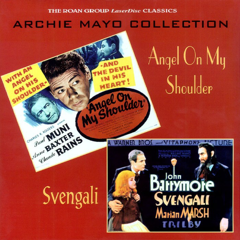 Angel on My Shoulder / Svengali: Archie Mayo Collection (1946) Roan Group [RGL9604] SEALED