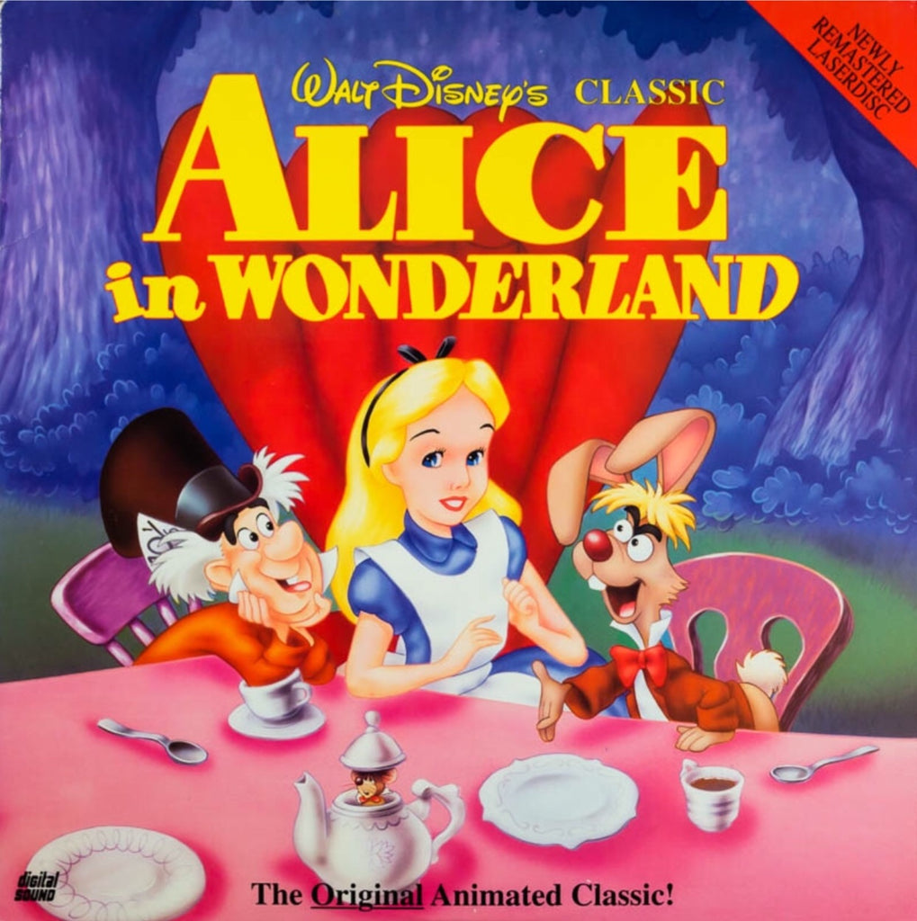 Alice in Wonderland (1951) Disney [036AS] – Hollywood Laserdisc