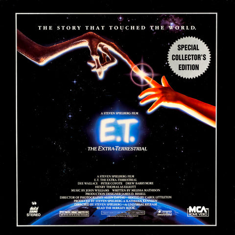 E.T. The Extra-Terrestrial (1982) BOX SET WS CAV [40925]