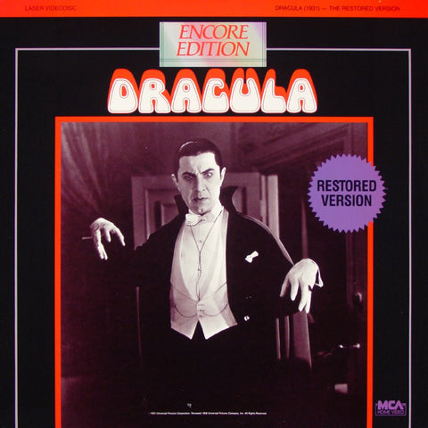 Dracula Encore Edition: Restored (1931) Universal Mosters [23001]