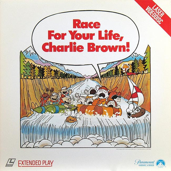 Charlie Brown Peanuts: Race for Your Life, Charlie Brown (1977) CLV [LV 8850]
