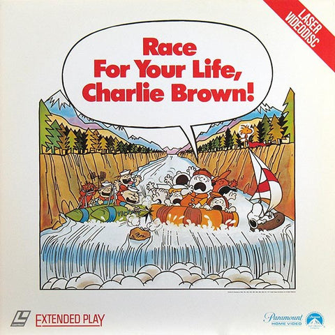Charlie Brown Peanuts: Race for Your Life, Charlie Brown (1977) CLV [LV 8850]