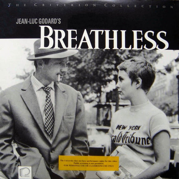 Breathless (1960) Criterion #153 CLV [CC1296L]