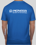 Vintage Reprint PIONEER LASERDISC White logo on Blue Shirt