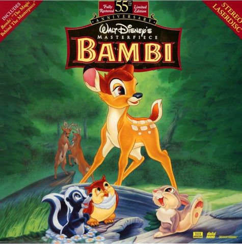 Bambi (1942) Disney 55th Anniversary - CLV THX [9505 AS]
